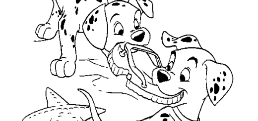 ausmalbilder dalmatiner 3