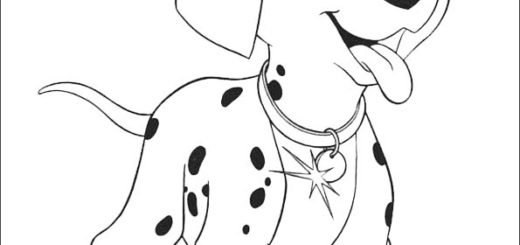 ausmalbilder dalmatiner 8