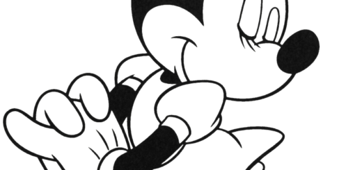 ausmalbilder kostenlos- Minnie-5