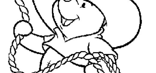 Ausmalbilder Winnie Pool