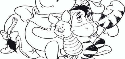 Ausmalbilder Winnie the pooh-23