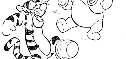 Ausmalbilder Winnie the pooh-24