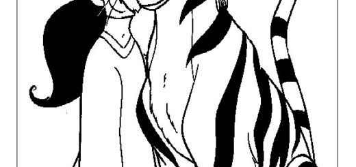 Ausmalbilder Aladdin-2