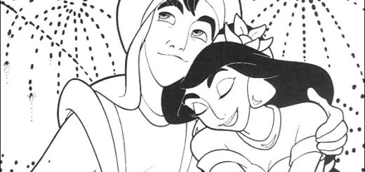 Ausmalbilder Aladdin-6