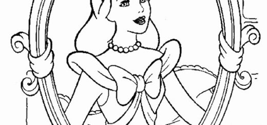 Ausmalbilder Disney Cinderella-15