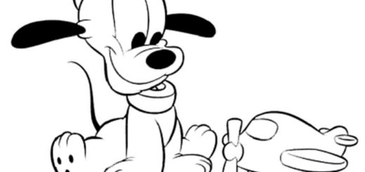 Ausmalbilder Disney Baby-13