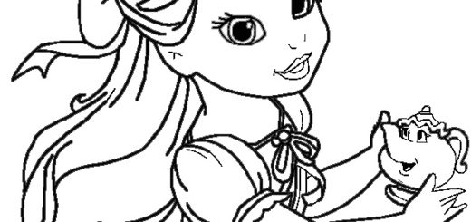 Ausmalbilder Disney Baby-7