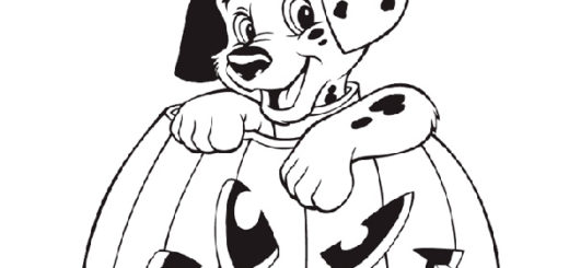 Ausmalbilder Disney Halloween-1