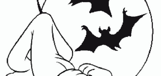 Ausmalbilder Disney Halloween-6