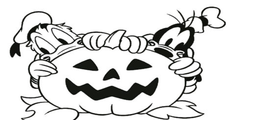 Ausmalbilder Disney Halloween-7