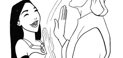 Ausmalbilder Disney Pocahontas-10