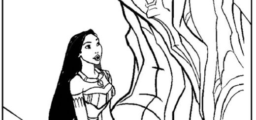 Ausmalbilder Disney Pocahontas-20