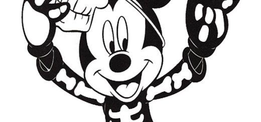 Ausmalbilder Disney Halloween-16