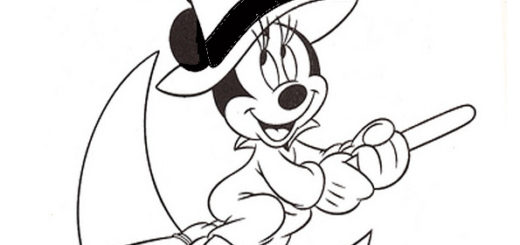 Ausmalbilder Disney Halloween-18