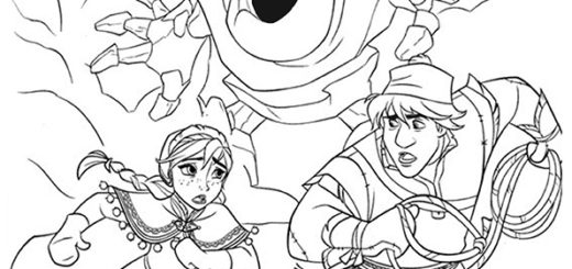 ausmalbilder disney eiskönigin-11