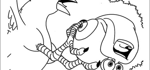 ausmalbilder disney turbo-1