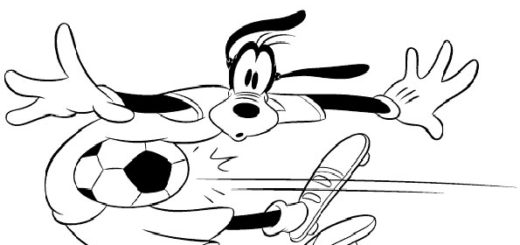ausmalbilder disney fussball-8