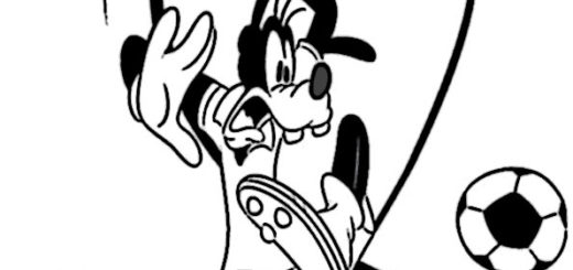 ausmalbilder disney fußball-5