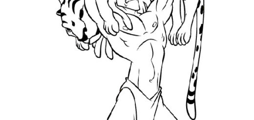 ausmalbilder disney tarzan-13