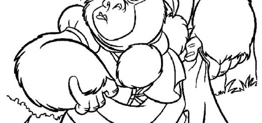 ausmalbilder disney tarzan-24