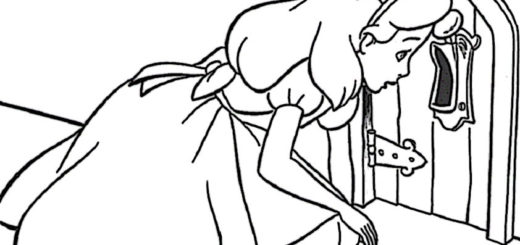 ausmalbilder disney alice im wonderland -4