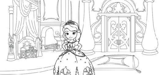 sofia die erste ausmalbilder disney-3
