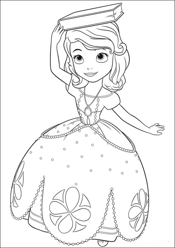 sofia die erste  ausmalbilder disney-4