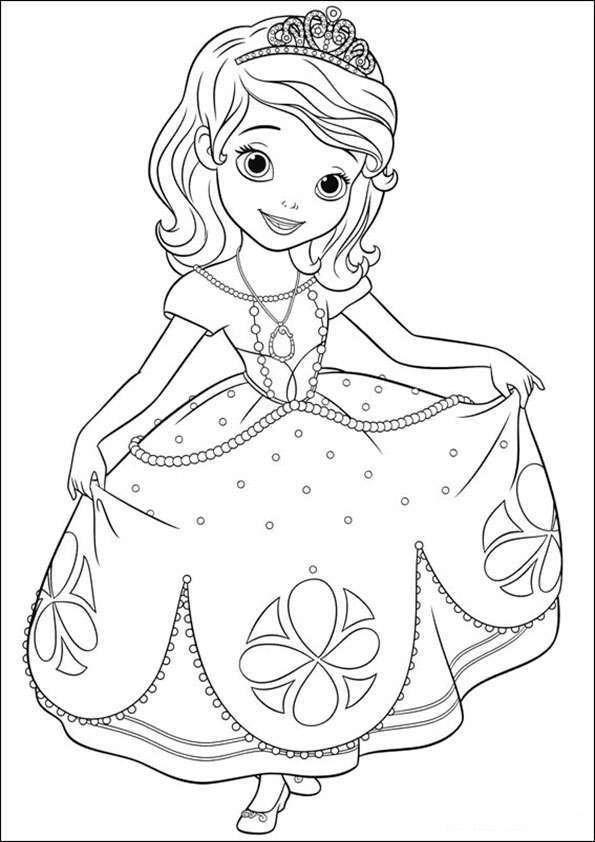 sofia die erste  ausmalbilder disney-12