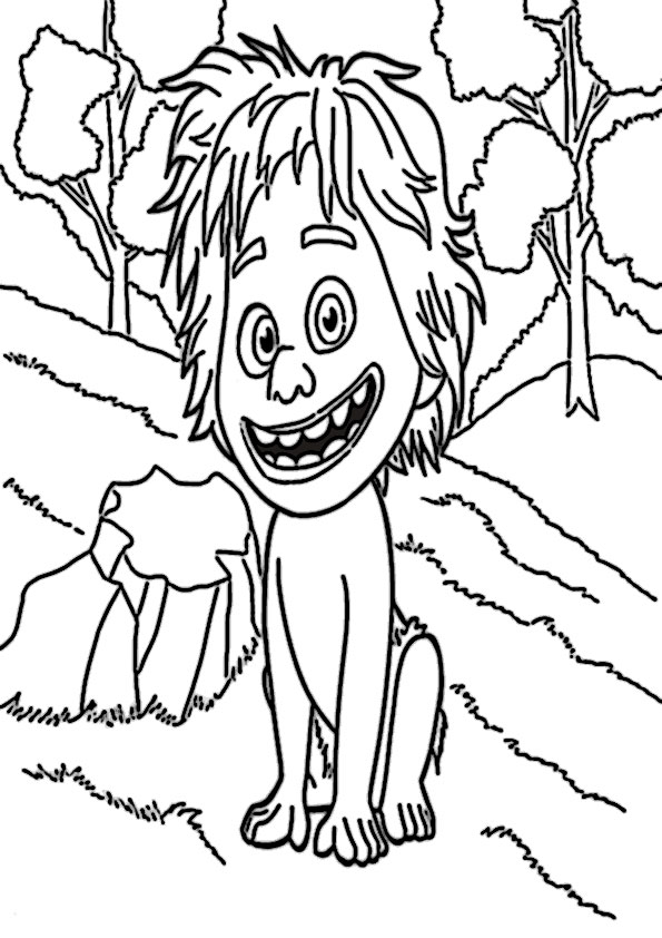 ausmalbilder disney der gute dinosaurier-9