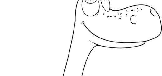 ausmalbilder disney der gute dinosaurier-13