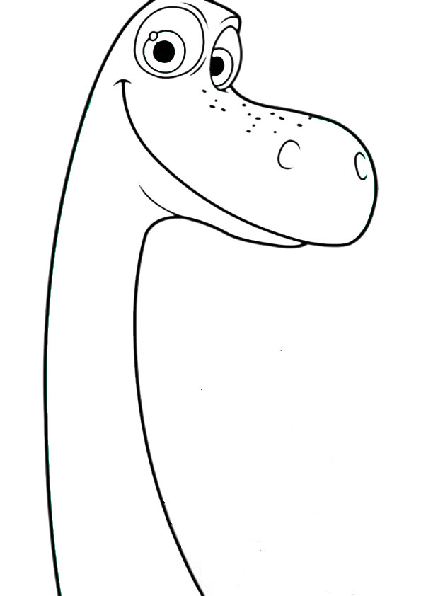 ausmalbilder disney der gute dinosaurier-19