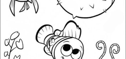 ausmalbilder disney nemo -2