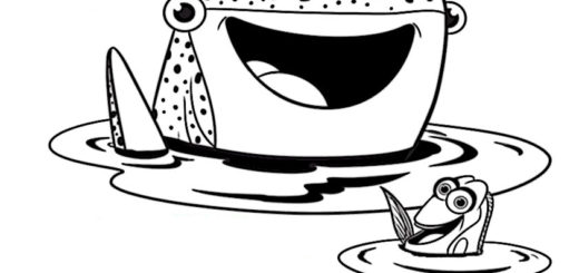 ausmalbilder disney nemo und dory -25