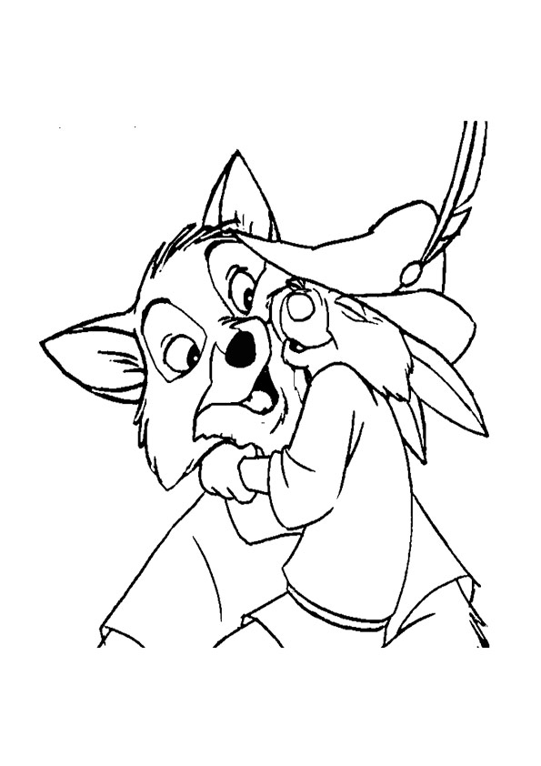 ausmalbilder disney robin hood.  malvorlagen disney  robin hood-17