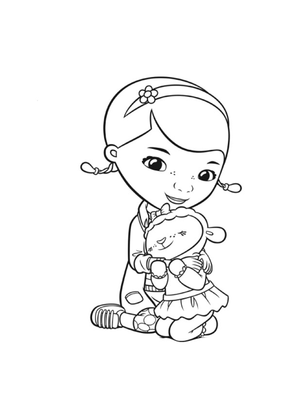 ausmalbilder disney doc-mcstuffins -7