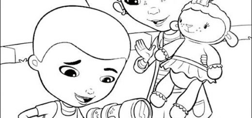 ausmalbilder disney doc-mcstuffins -10