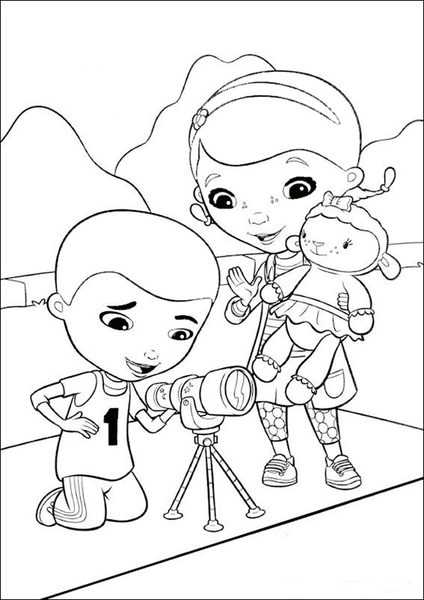 ausmalbilder disney doc-mcstuffins -10