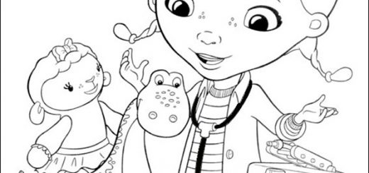 ausmalbilder disney doc-mcstuffins , malvorlagen disney doc-mcstuffins-12