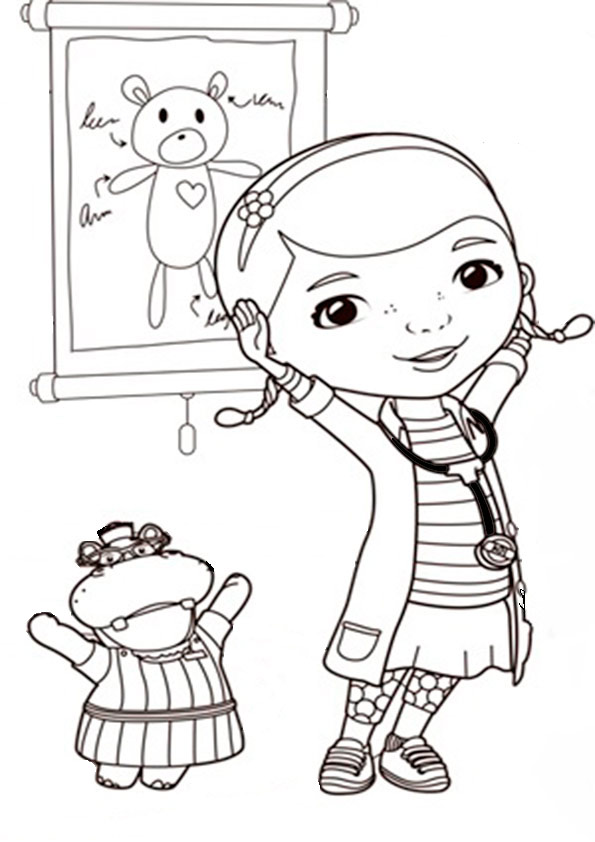 ausmalbilder disney doc-mcstuffins -17