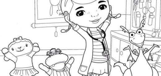 ausmalbilder disney doc-mcstuffins -19