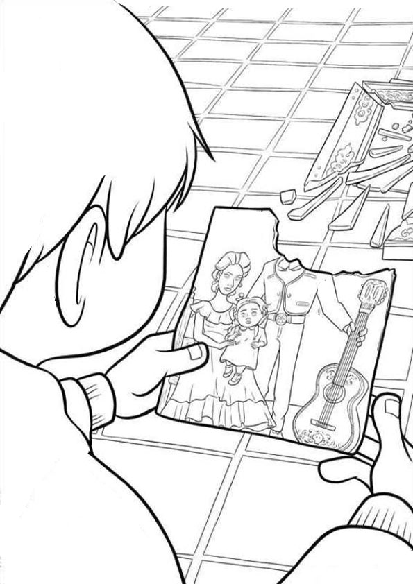 ausmalbilder disney coco-6