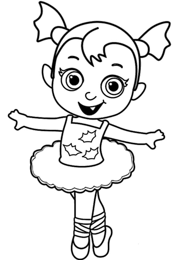 ausmalbilder disney vampirina, malvorlagen disney vampirina -6