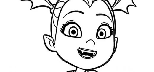 ausmalbilder disney vampirina-1