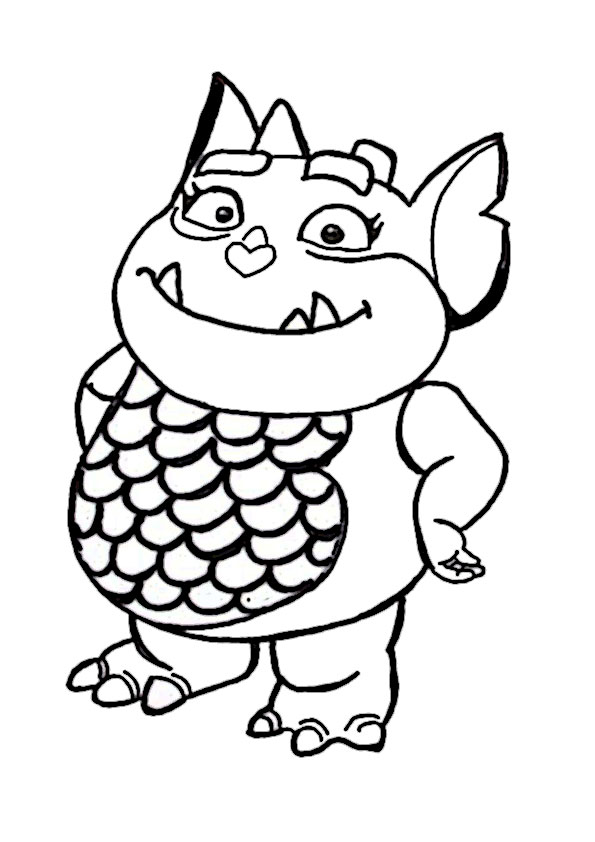 ausmalbilder disney vampirina-7