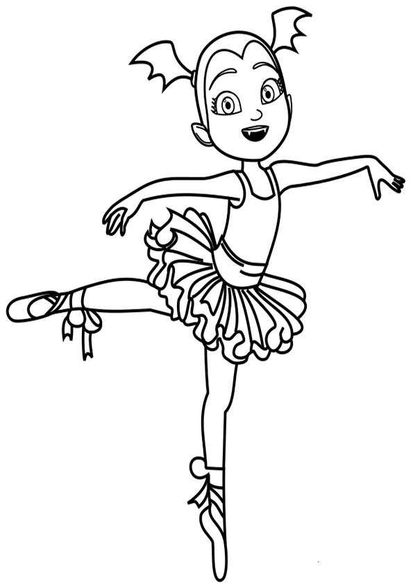 ausmalbilder disney vampirina-25