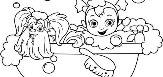 ausmalbilder disney vampirina-16