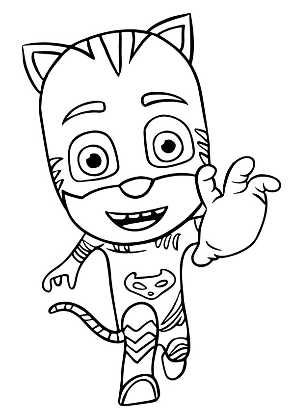 ausmalbilder disney pj masks -1