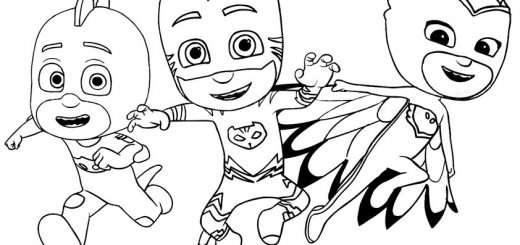ausmalbilder disney pj masks-10