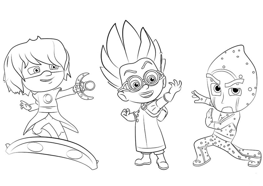 ausmalbilder disney pj masks-12