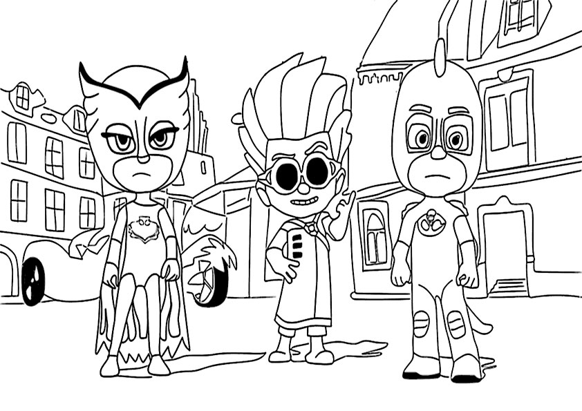 ausmalbilder disney pj masks-15